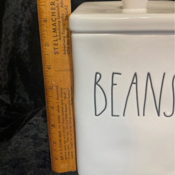 Rae Dunn Beans canister - Picture 2 of 4